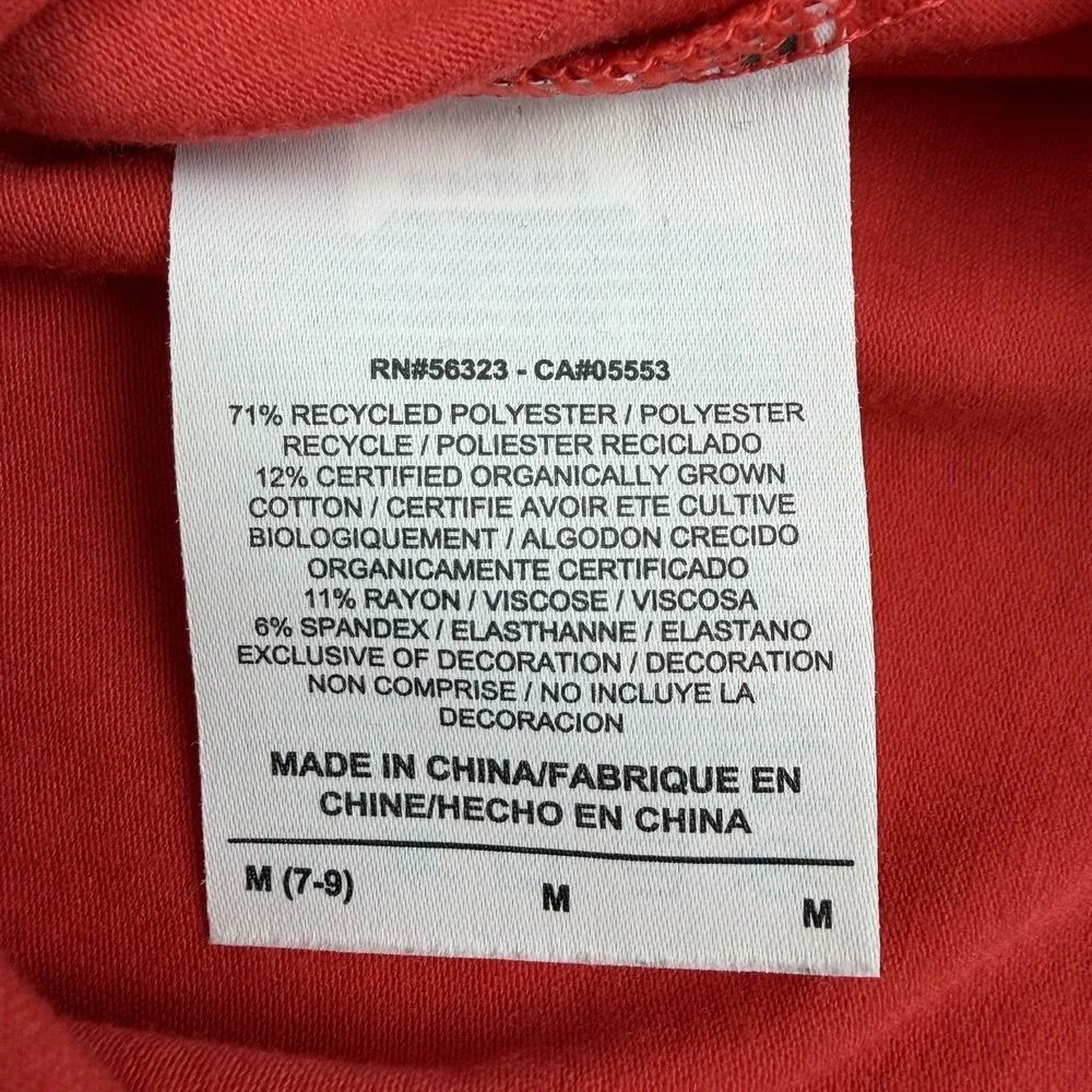 Nike Dri-Fit Red Long‎ Sleeve Athletic Dress Womens M 518438-615 Training-RARE